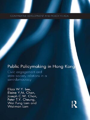 cover image of Public Policymaking in Hong Kong